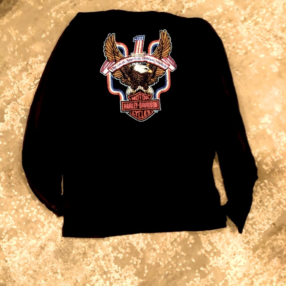 Harley Davison long sleeve tee